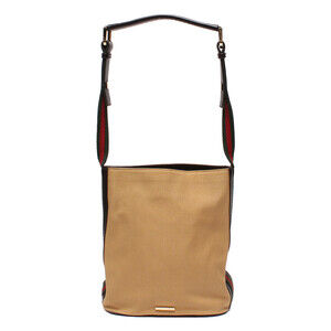 Gucci Sherry Line bucket shoulder bag Brown